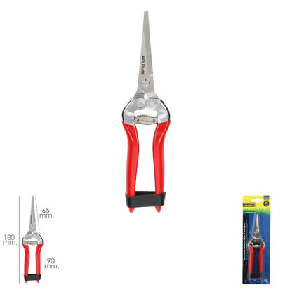 Tijeras Recolectoras 180 Mm. 1 Mano P-1652, Hojas De Acero Inoxidable