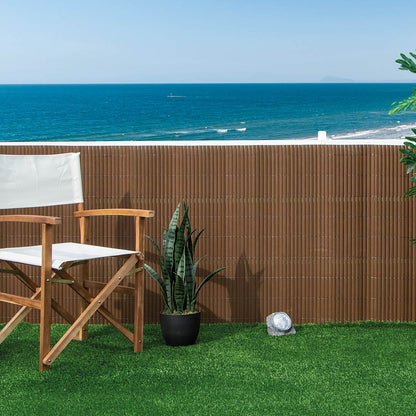Cañizo Pvc E-plus S/c Marrón - Protección Y Estilo 2x3 M / Multicolor_0