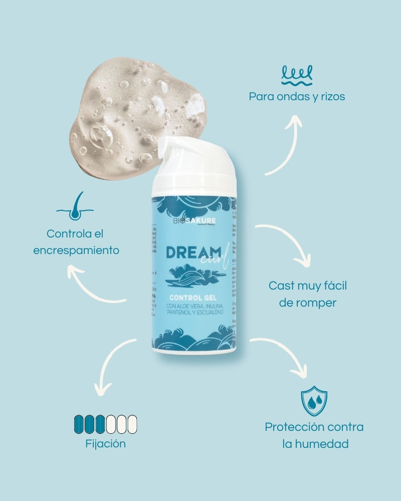 Dream Curl Gel - Gel Fijador Anti Encrespamiento Sin Glicerina_2