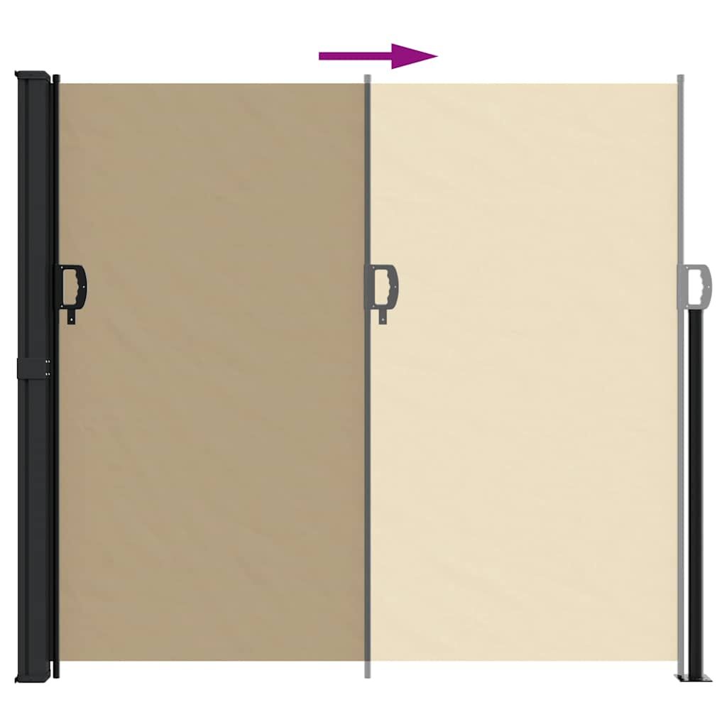 Vidaxl Toldo Lateral Retráctil Beige 180x500 Cm_4