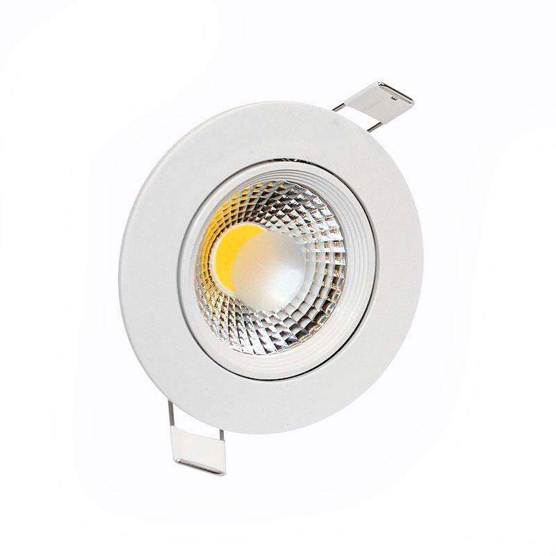 Downlight Led Basic Cob 5w, Blanco Frío_0