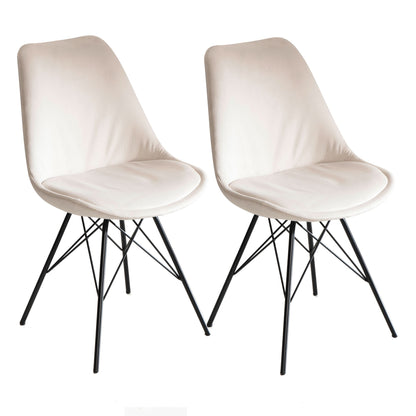 Silla De Comedor Ergonómica Y Resistente, Modelo Wl6.991_0