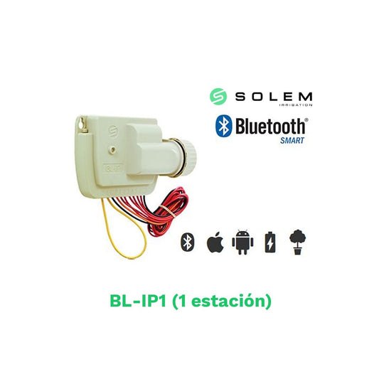 Modulo Solem Bt 1 Estación 9v - Control Bluetooth Para Riego Automático_0