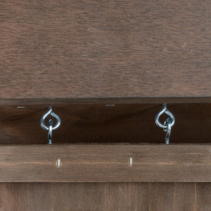 Pawhut Jaula Para Conejos De Madera 90x53x59cm Techo Abrible Rampa Bandeja_4