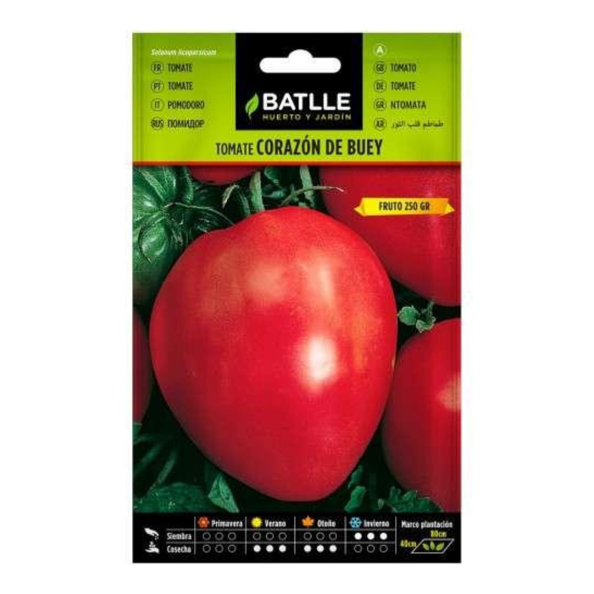 Semillas de Tomate Corazón de Buey Batlle