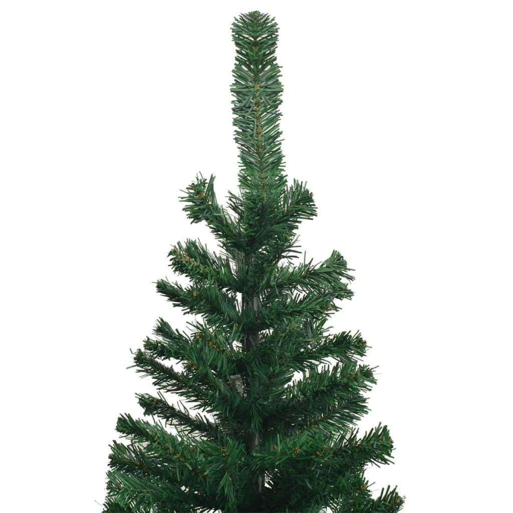 Vidaxl Árbol De Navidad Artificial Con Leds Verde 240 Cm 910 Ramas_3