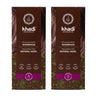 Pack 2x Tinte natural castaño avellana, Khadi, 100 g