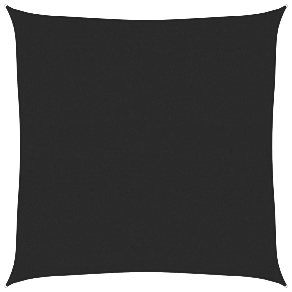 Toldo De Vela Negro Hdpe 160 G/m² 6x6 M_0
