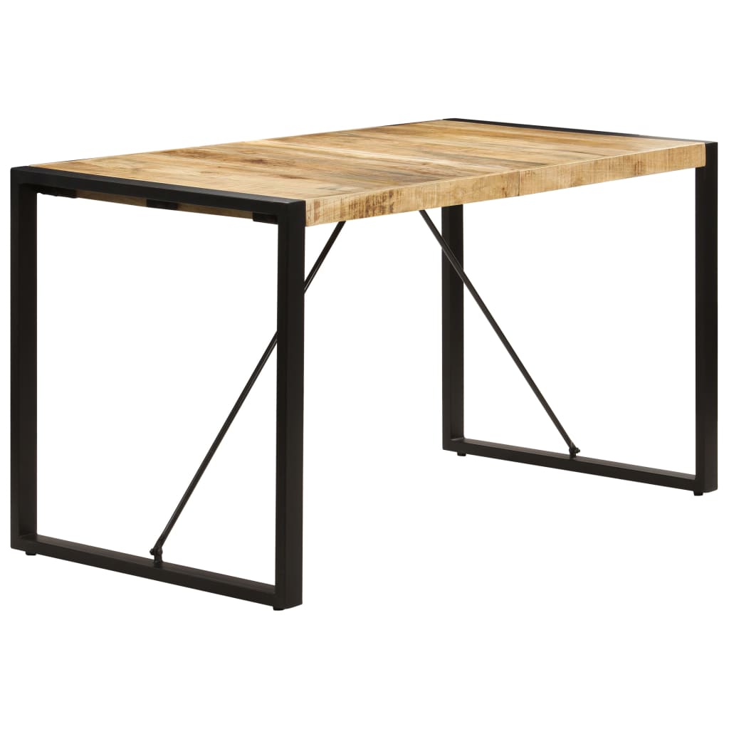 Mesa De Comedor Madera Maciza De Mango 140x70x75 Cm_1