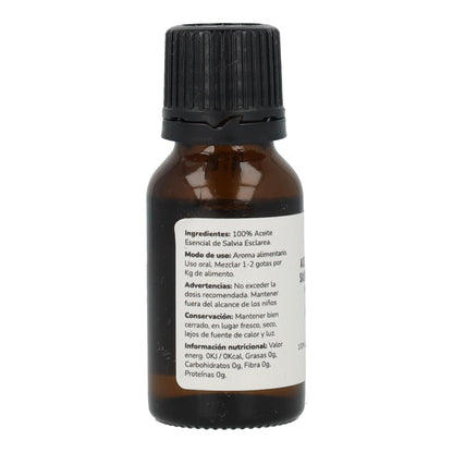 Aceite esencial de Salvia  Sclarea Planeta Huerto 15 ml