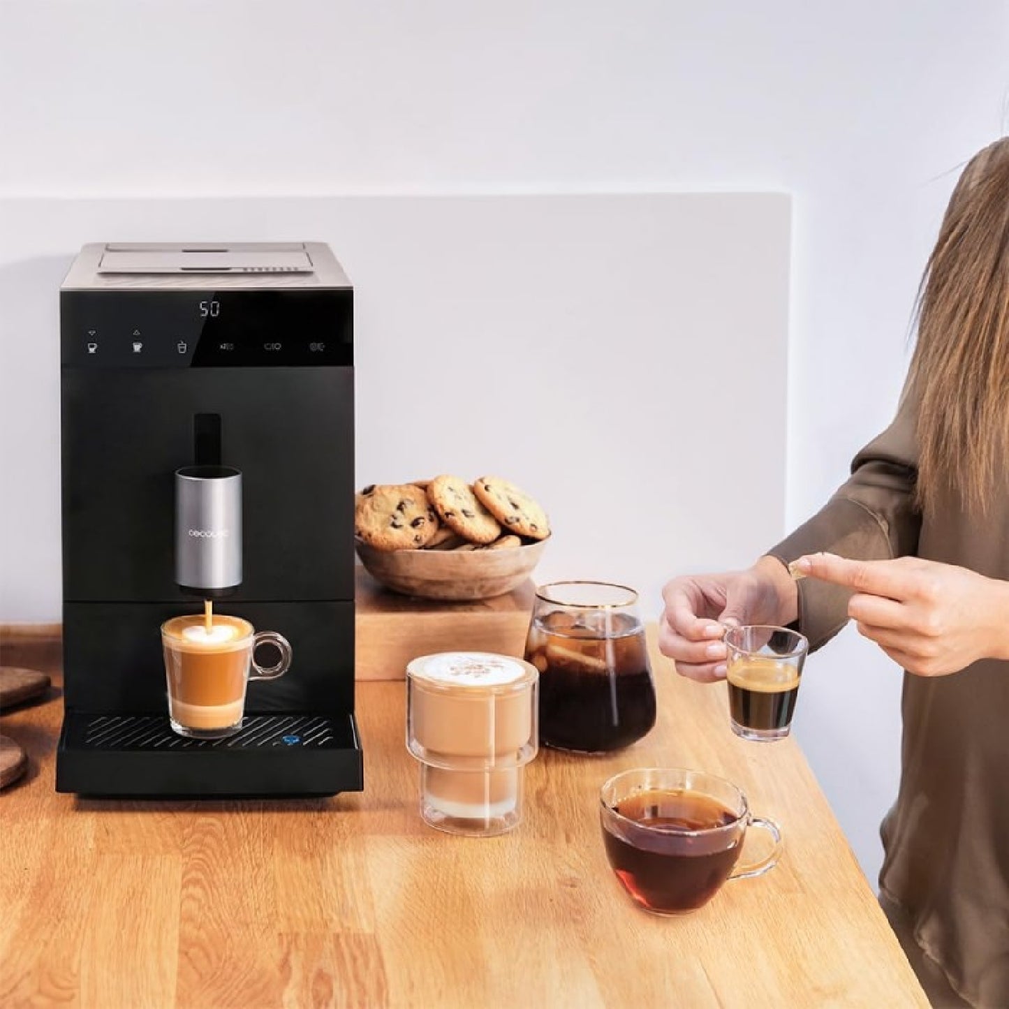Cecotec Cafetera Superautomática Cafetera Superautomática Cremmaet Compact_2