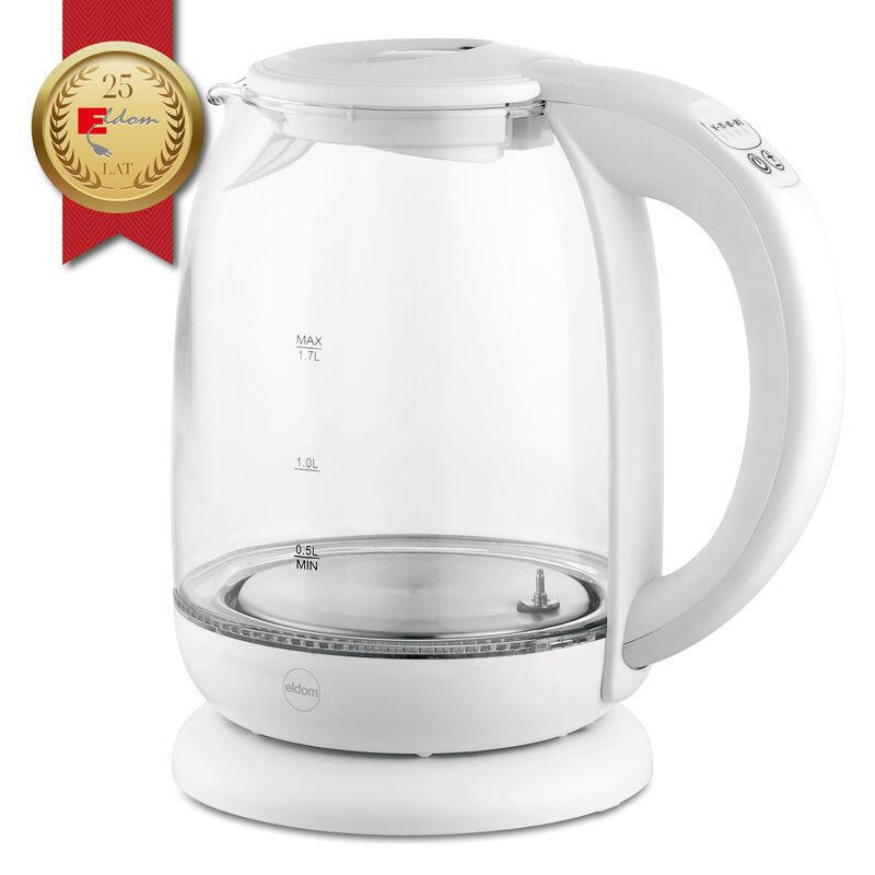 Hervidor De Agua Eldom Lumi, Volumen 1,7 L 2200w_0