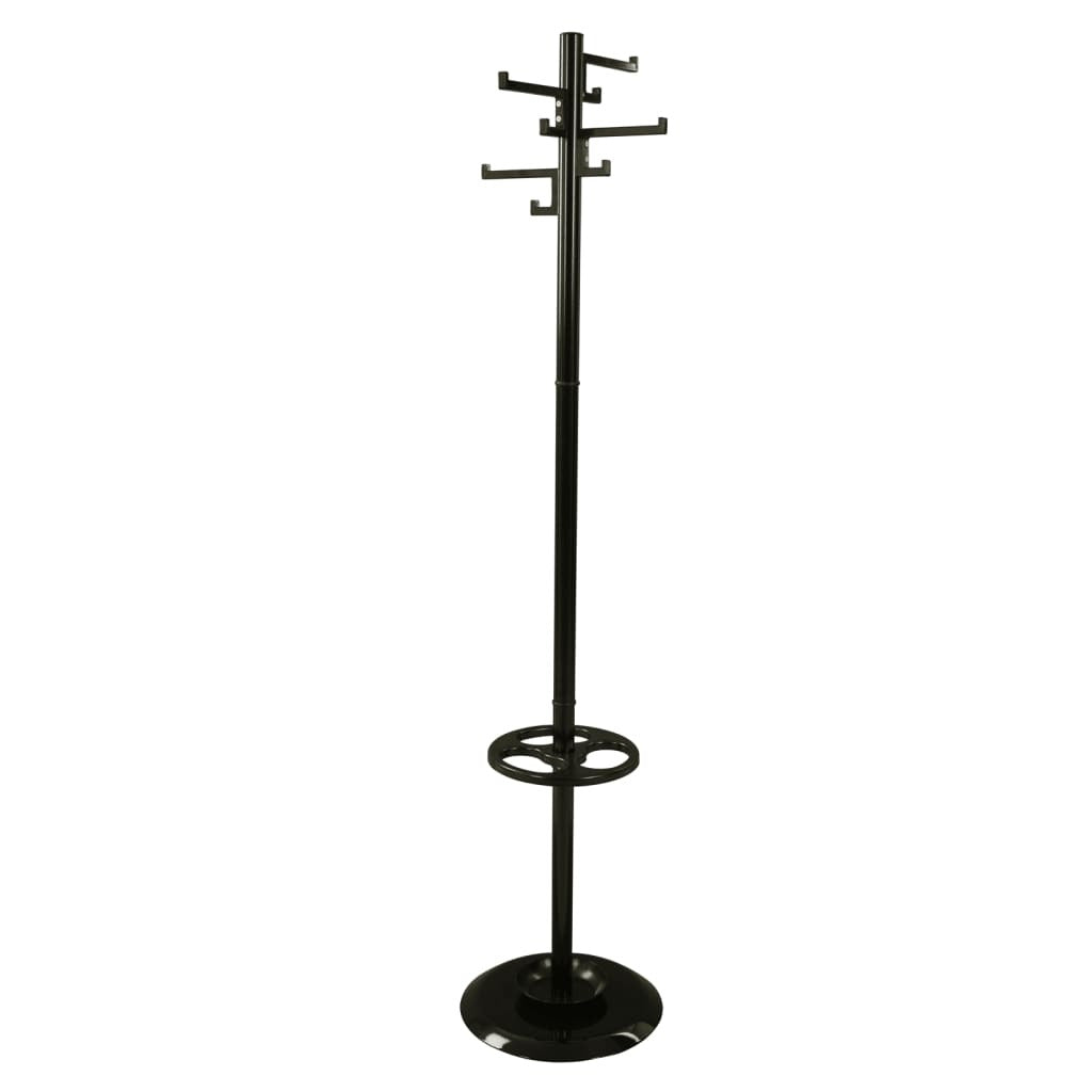 V-part Perchero De Pie Con 8 Ganchos Porcelain Negro 178 Cm_0