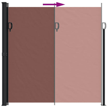 Vidaxl Toldo Lateral Retráctil Marrón 200x300 Cm_4