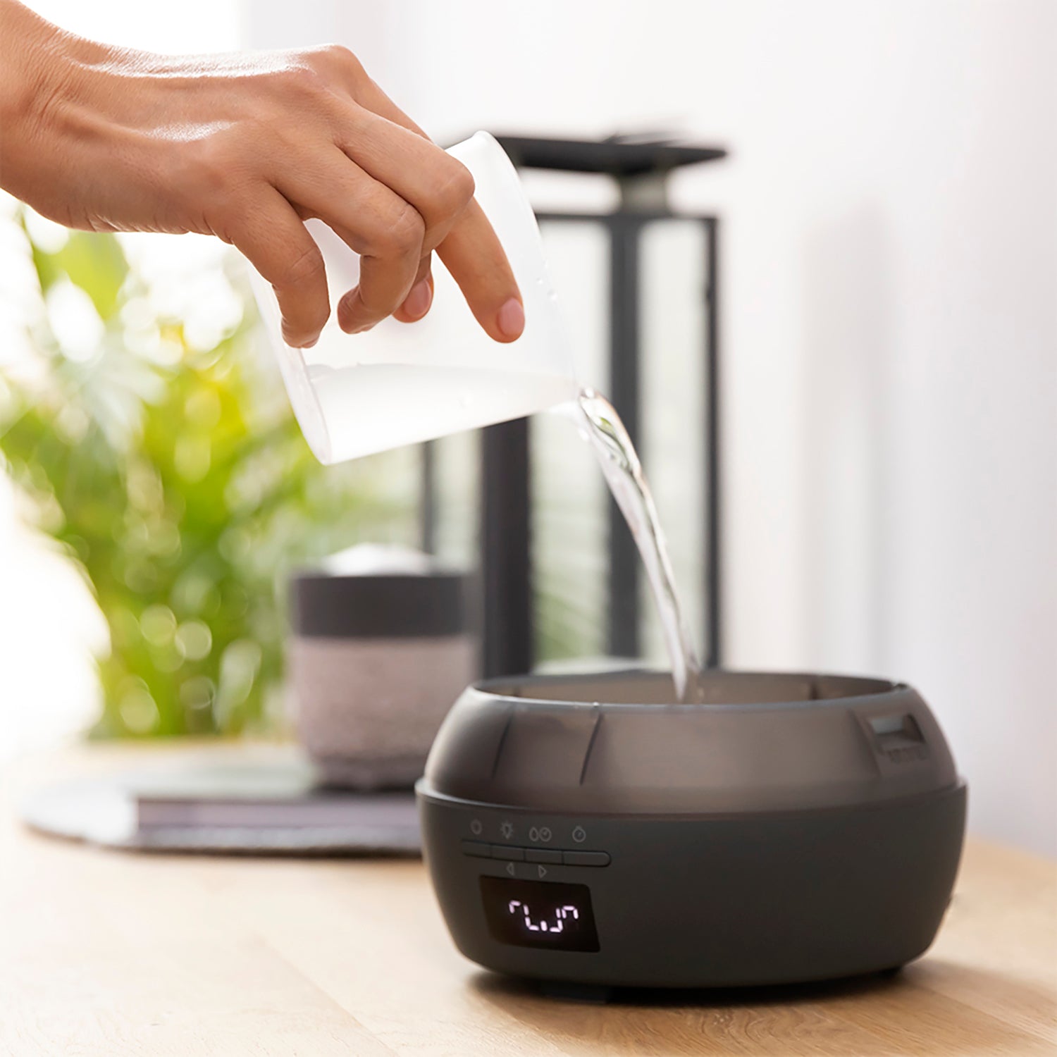 Cecotec Humidificador Difusor De Aroma Purearoma 550 Connected Grey Woody_3