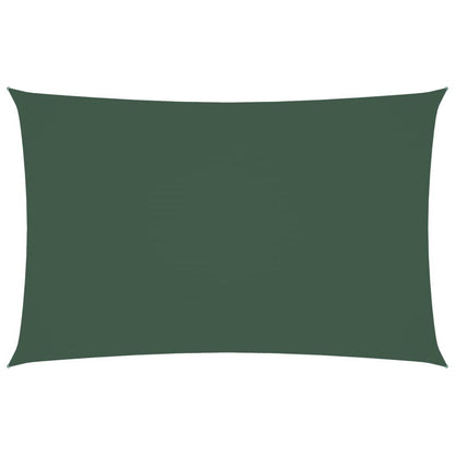 Vidaxl Toldo De Vela Rectangular Tela Oxford Verde Oscuro 2x4,5 Cm_0