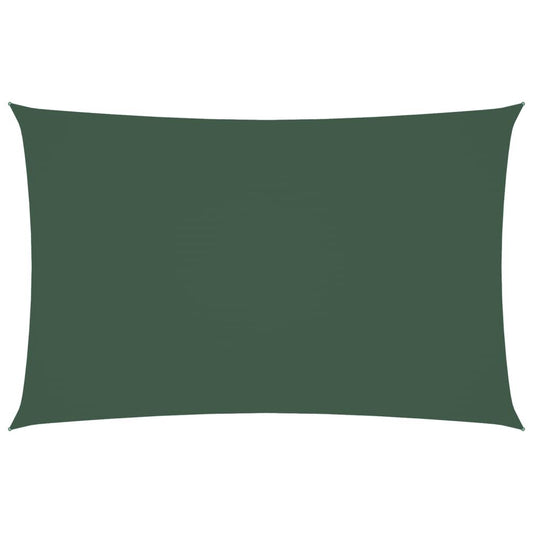 Vidaxl Toldo De Vela Rectangular Tela Oxford Verde Oscuro 2x4,5 Cm_0
