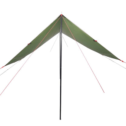 Lona De Camping Impermeable Verde 430x380x210 Cm_2