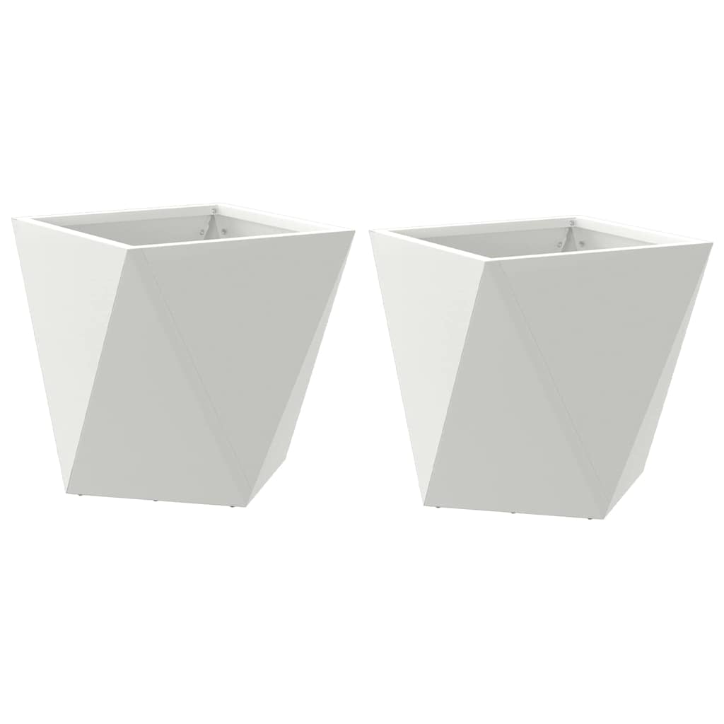 Jardinera 2 Pcs 30 X 30 X 30 Cm Acero_0
