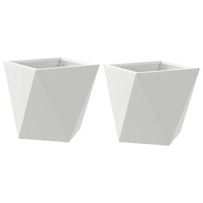 Jardinera 2 Pcs 30 X 30 X 30 Cm Acero_0