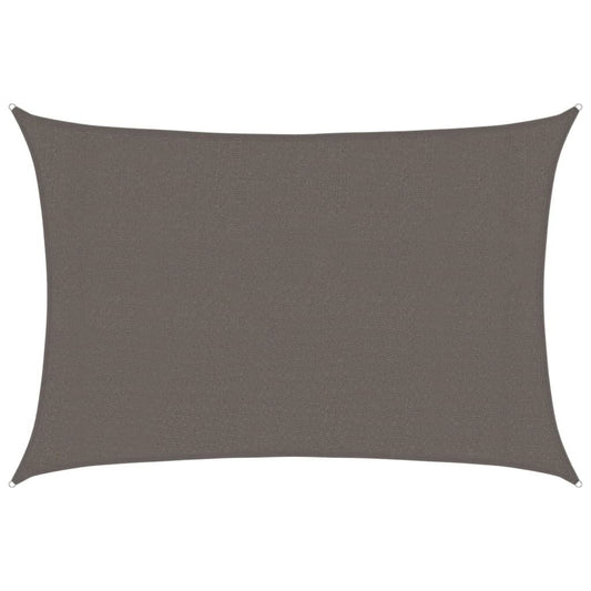 Vidaxl Toldo De Vela Gris Antracita Hdpe 160 G/m² 3x4 M_0