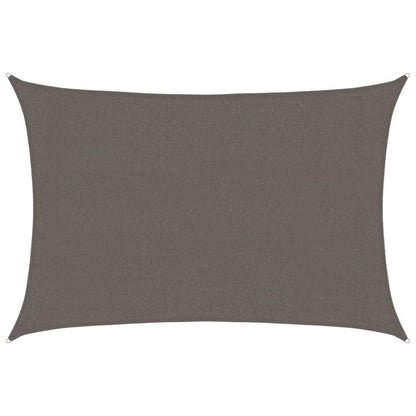 Vidaxl Toldo De Vela Gris Antracita Hdpe 160 G/m² 3x5 M_0