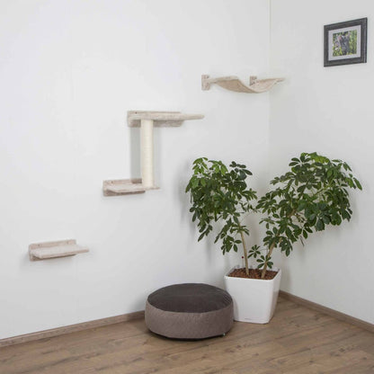 Kerbl Rascador De Pared Para Gatos Zugspitze Madera Beige_1