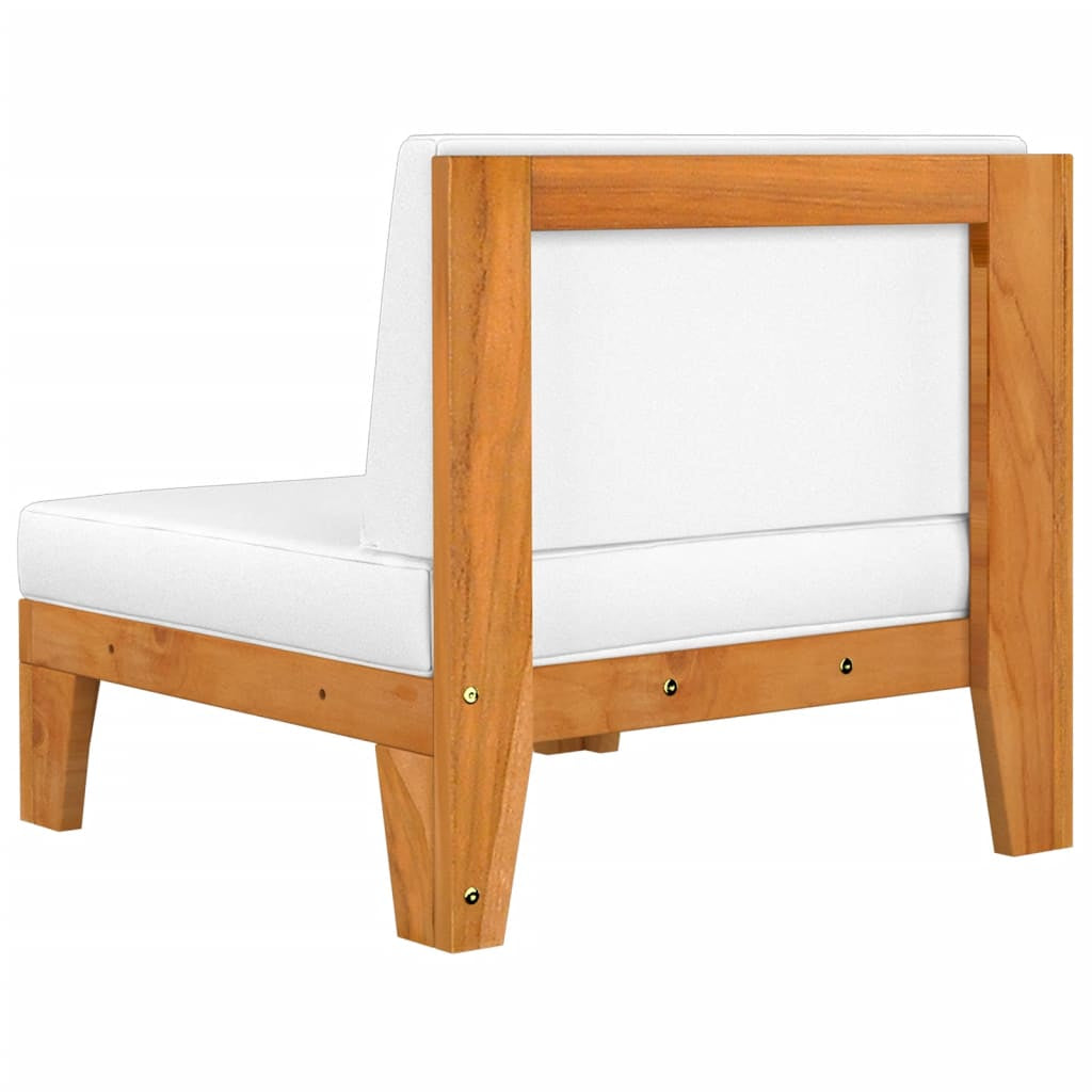 Vidaxl Sofá De Esquina Seccional Y Cojines Blanco Crema Madera Acacia_4