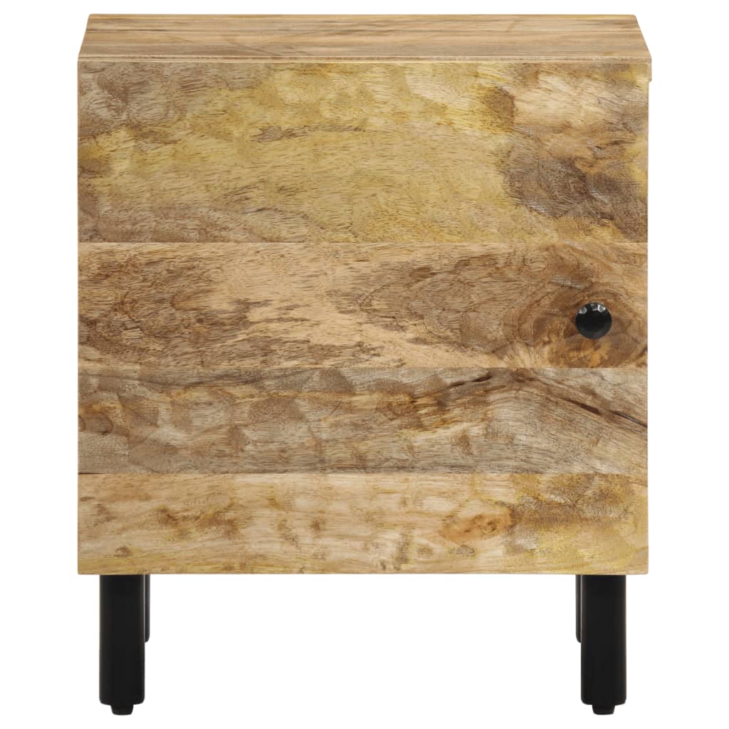 Mesitas De Noche 2 Uds Madera Maciza De Mango 40x33x46 Cm_2