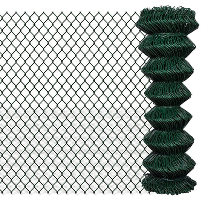 Valla De Tela Metálica Acero Verde 1,25x15 M / Vetonek_0