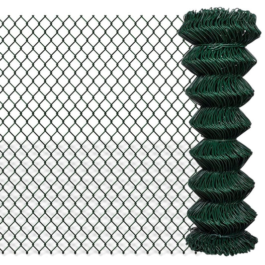 Valla De Tela Metálica Acero Verde 1,25x15 M / Vetonek_0