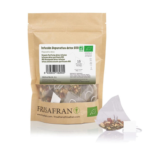 Infusión Depurativa Detox |pirámides | Calidad | Frisafran 15 Uds_0