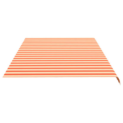 Tela De Repuesto Para Toldo Amarillo Y Naranja 6x3,5 M Poliéster_3