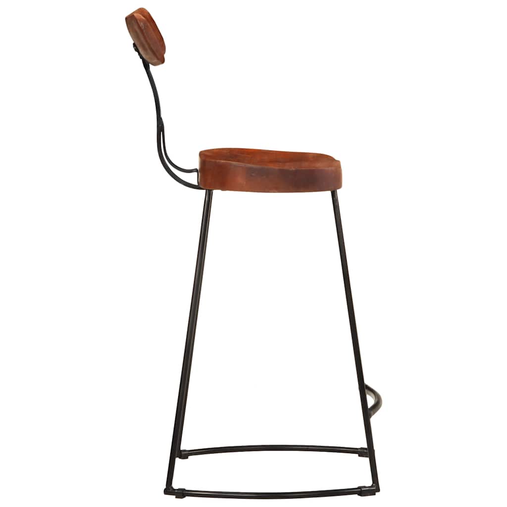 Taburetes De Barra 2 Uds 49x43x88 Cm Madera Maciza De Mango_1