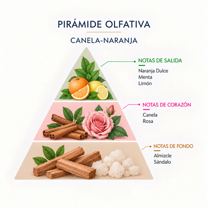 Ambientador Mikado Canela-Naranja SYS Aromas 100 ml | Aroma Cítrico y Especiado | Revitalizante_1