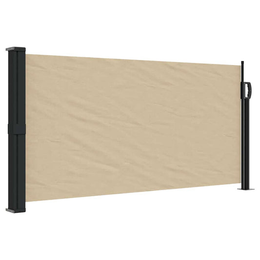 Vidaxl Toldo Lateral Retráctil Beige 100x300 Cm_0