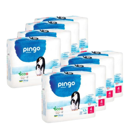 Pack Ahorro Pañales T4 (7-18kg) Pingo 320 Uds