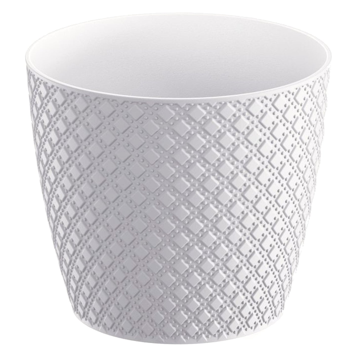 Maceta Orient 5,4l., Dimensiones (mm) 218x218x193, Color Blanco_0