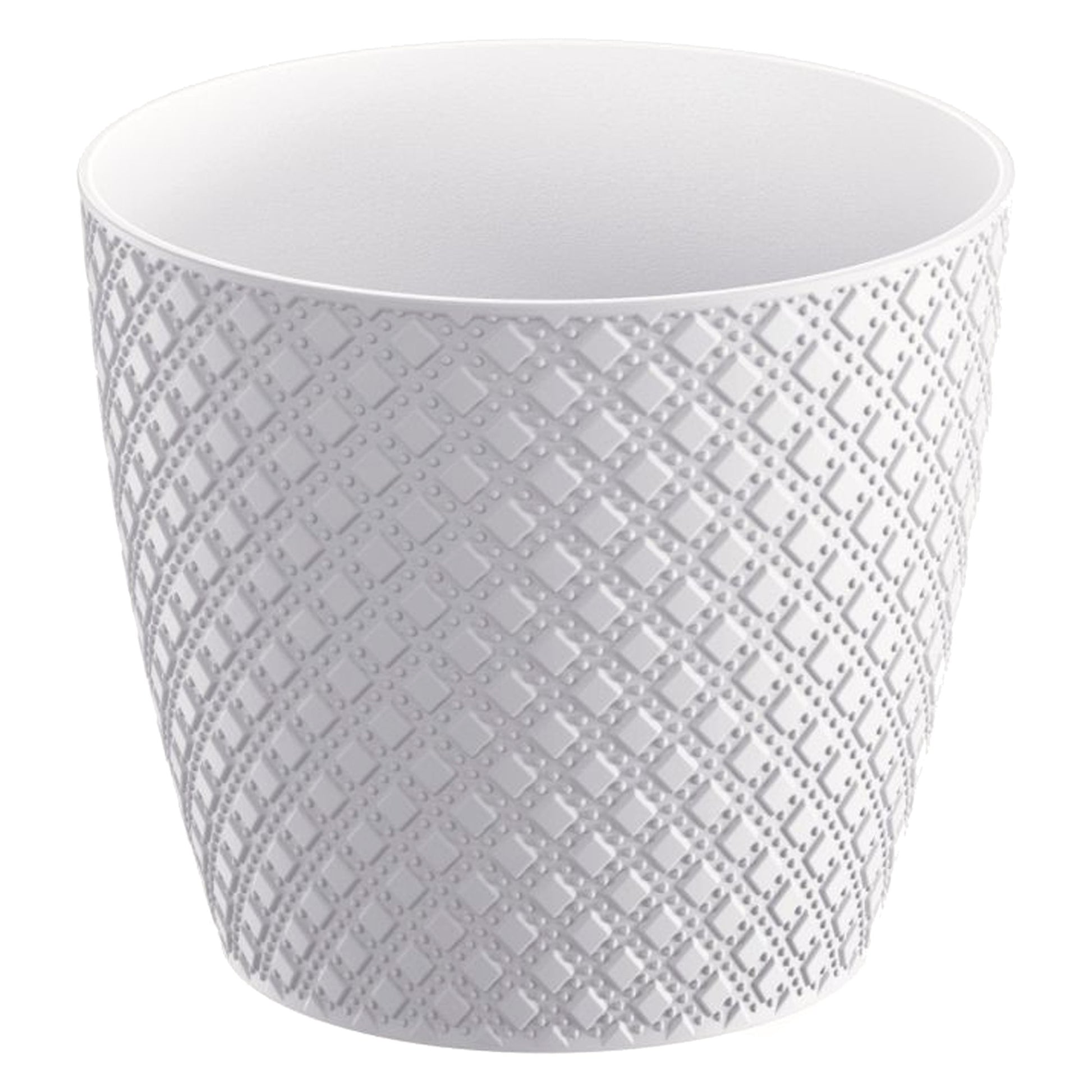 Maceta Orient 5,4l., Dimensiones (mm) 218x218x193, Color Blanco_0