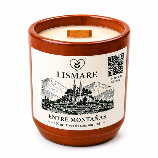 Vela De Soja "Entre Montañas " 150 g_0