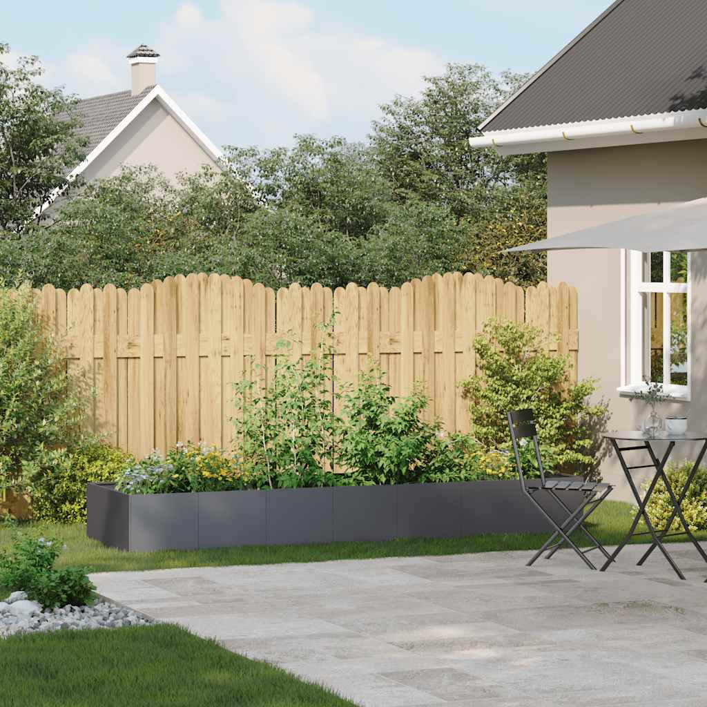 Jardinera Acero Gris Antracita 280x80x40 Cm_2