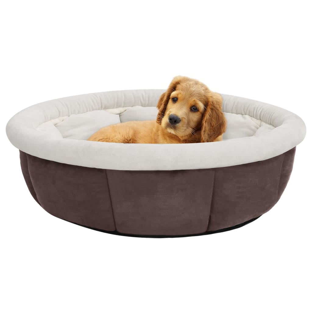 Vidaxl Cama Para Perros Marrón 70x70x26 Cm_1
