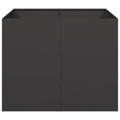 Jardinera Acero Negro 100x100x80 Cm_3