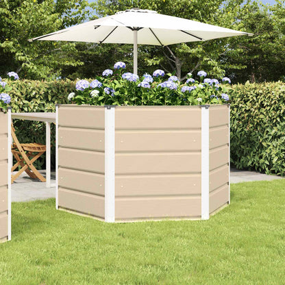 Jardinera Marfil 129 X 129 X75 Cm Acero_1