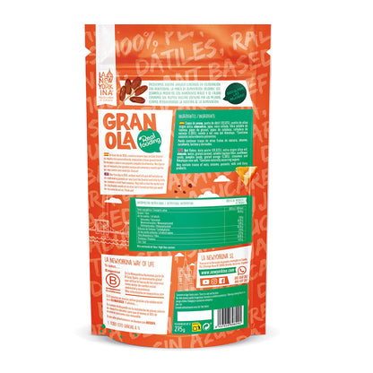 Granolas con ralladura de naranja y dátil envase Realfooding 275 g