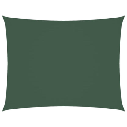 Vidaxl Toldo De Vela Rectangular Tela Oxford Verde Oscuro 3x4 M_0