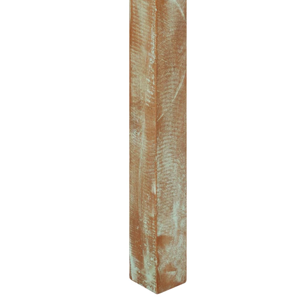 Mesa De Comedor De Madera Maciza Reciclada 82x80x76 Cm_4