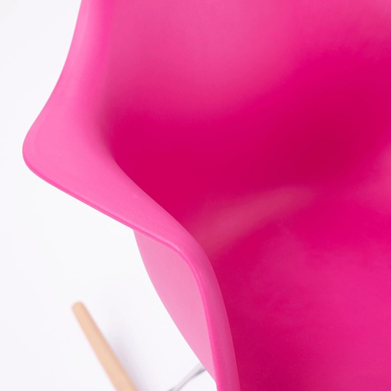 Silla Mecedora Rocker Pvc, Fucsia, 40 X 65 X 69cm_4