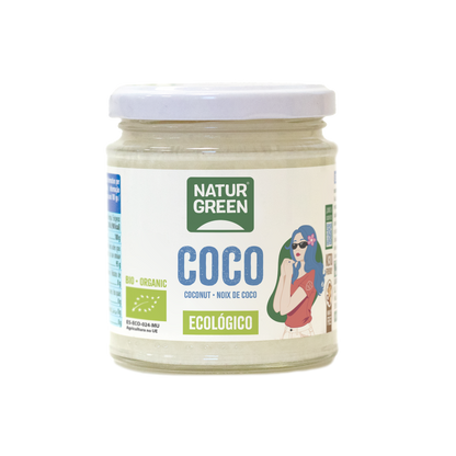 Grasa de Coco Bio NaturGreen 200 g