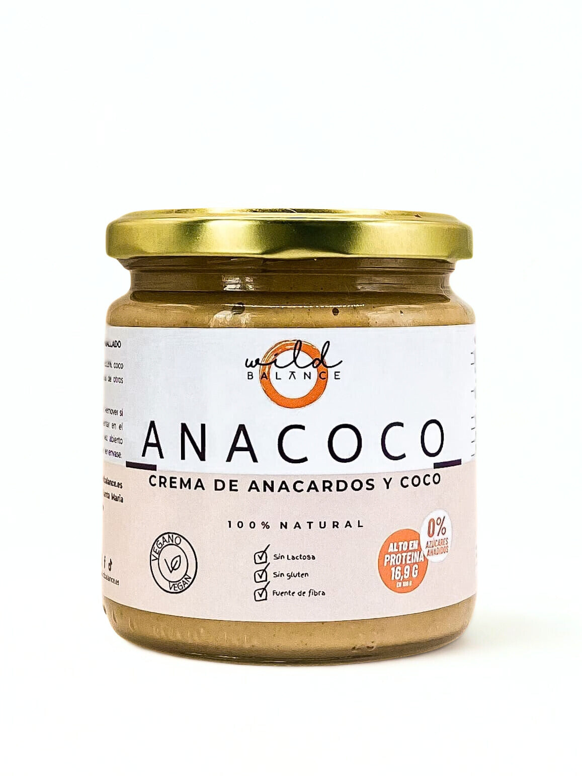 Anacoco - Crema De Anacardos Y Coco 100% Natural - 350 Gr_0